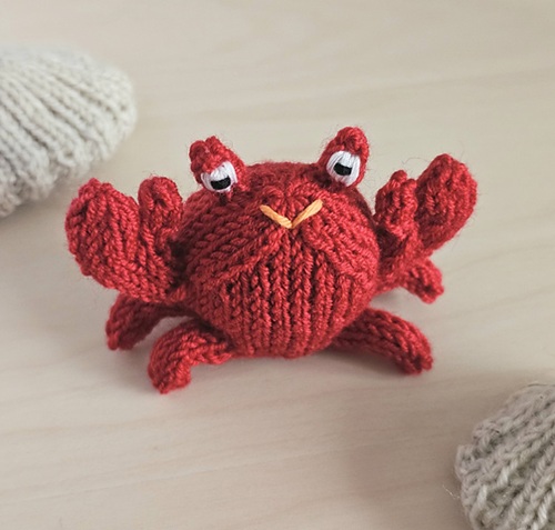 Knitted Crab Free Patterns 1