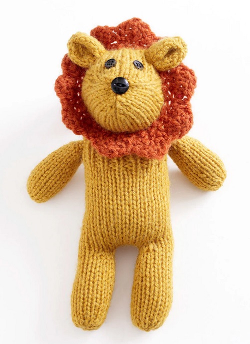 Little Lion Sock Critter Pattern