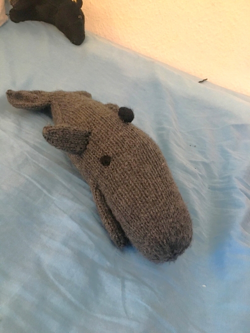 Knitted Sperm Whale