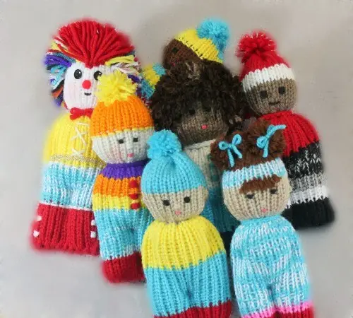 Loom Knit Pocket Comfort Dolls