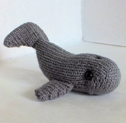 Loom Knit Whale