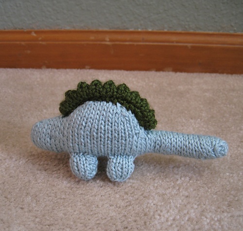 Mini Dinosaur Free Knitting Patterns