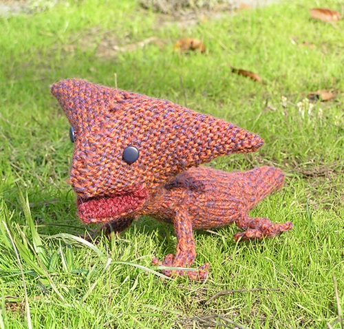 Mini Dinosaurs Free Knitting Patterns