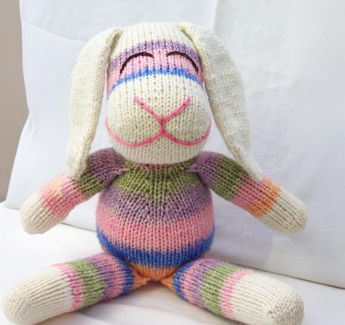 Knitted Sock Bunny