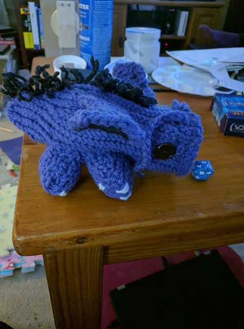 Unique Dragon Free Knitting Patterns
