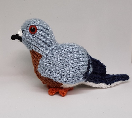 Pudgy Pigeon - Free Pattern and Shameful 