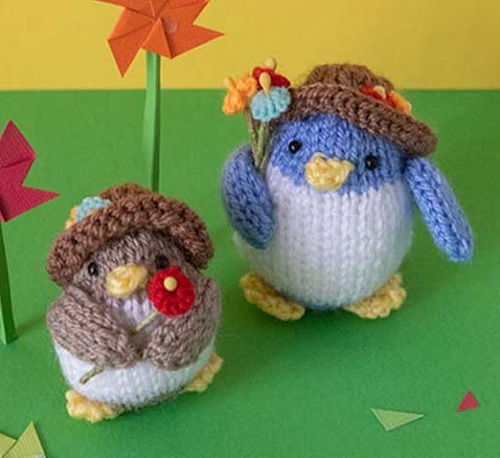 Flower penguins
