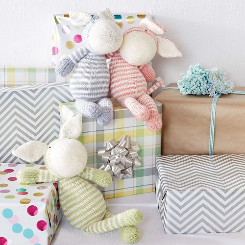 Group of Zebra Free Knitting Patterns 2