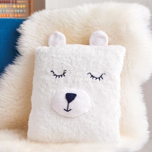 Knitted Bear Pillow Free Patterns 3