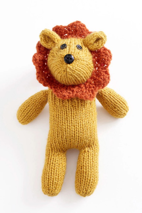 Little Lion Sock Critter Pattern