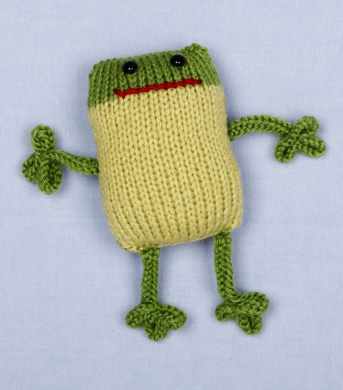 Loom Knit Frog Pattern