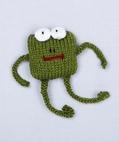 Silly Loom Knit Frog
