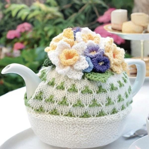 Spring Floral Teapot Cover