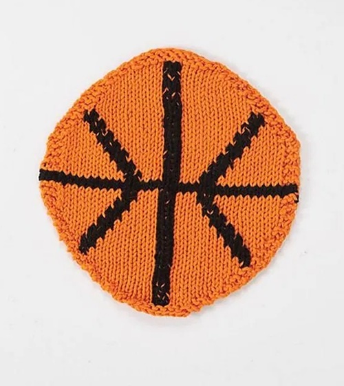 Basketball Washcloth