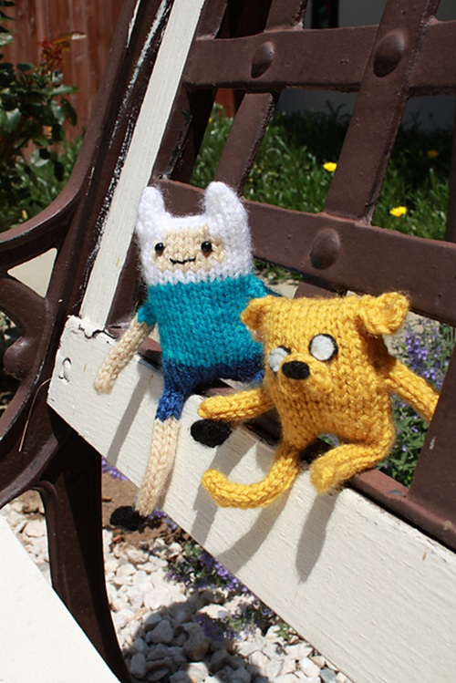 Cartoon Free Knitting Patterns 