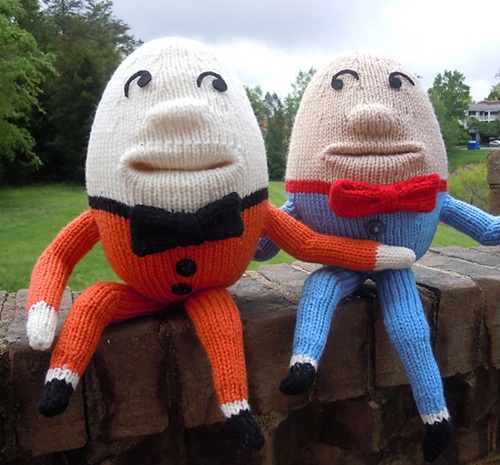 Cartoon Characters Free Knitting 