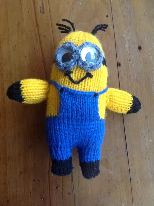 minion Characters Free Knitting Patterns 