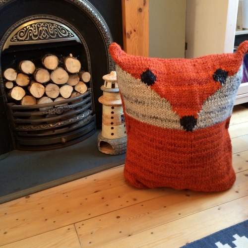 Fox Floor Pouf