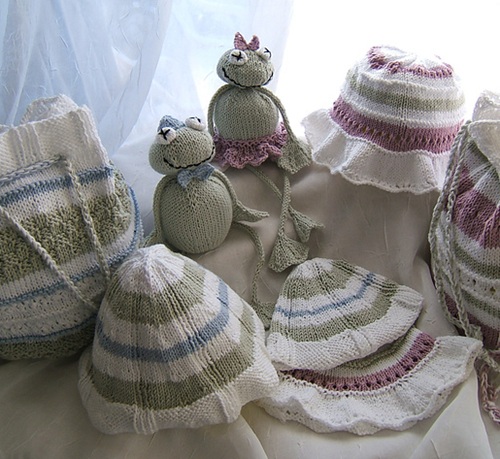 top Group of Frogs Free Knitting Patterns