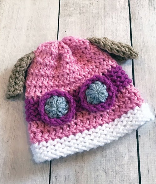 beautiful Knitted Hat for Pets Free Patterns