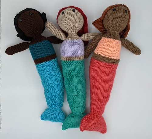 Mermaid Dolls Free Knitting Patterns
