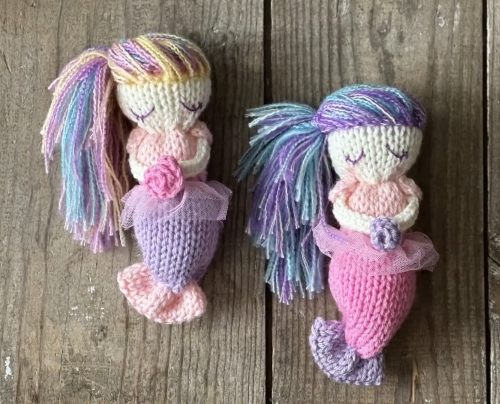 Sleeping Mermaid Duo