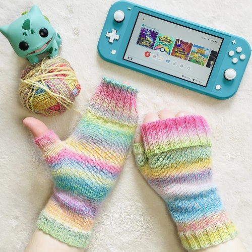 Fingerless Gloves Free Knitting Patterns