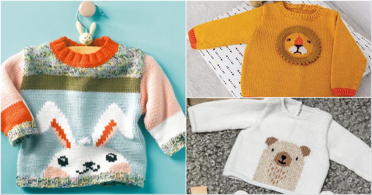 7 Knitted Animal Sweater Free Patterns ⋆ Bright Stuffs