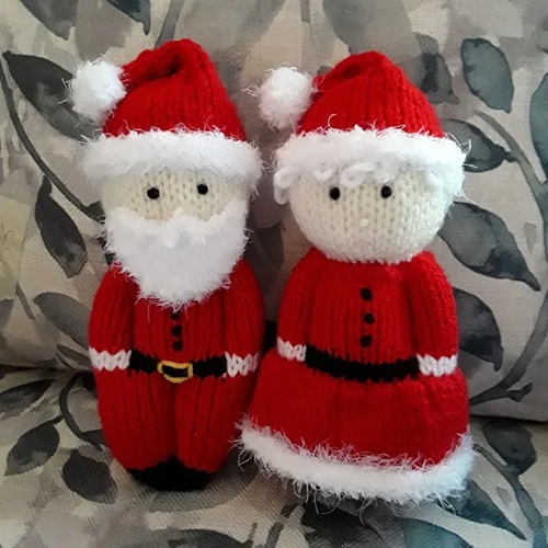 Knitted Christmas Toys Free Patterns