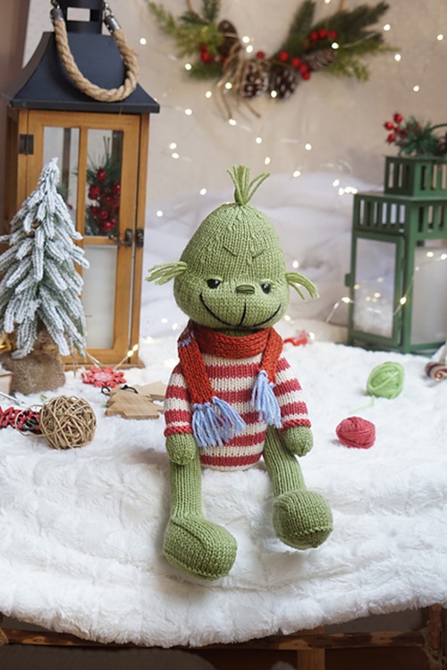 Knitted Christmas Toys Free Patterns