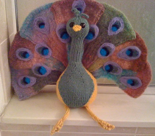 Peacock Knitting Patterns