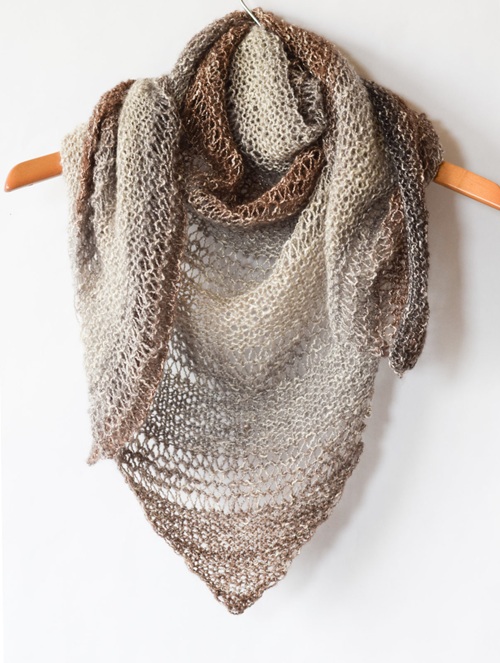 Triangle Scarf Knitting Patterns