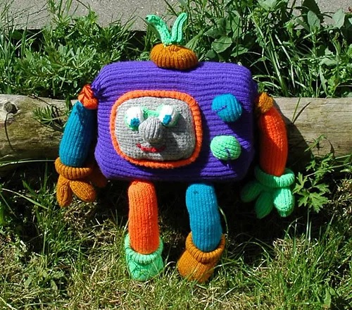 Square Eyes Monster
