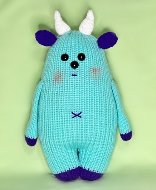 Loom Knitted Monster