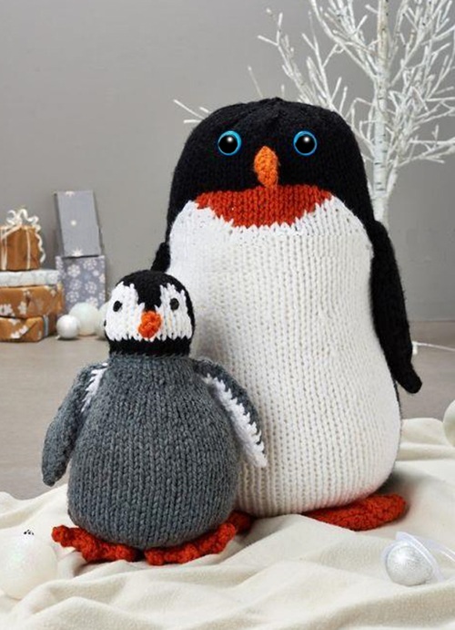 Penguin Pals Knitting Patterns