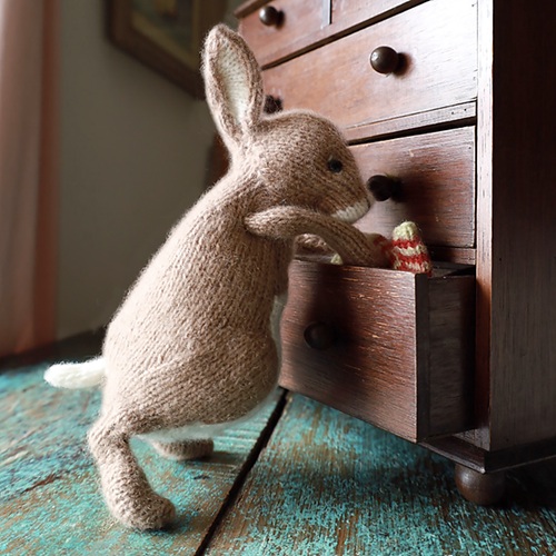 Lifelike Knitted Animal Toys Free Patterns