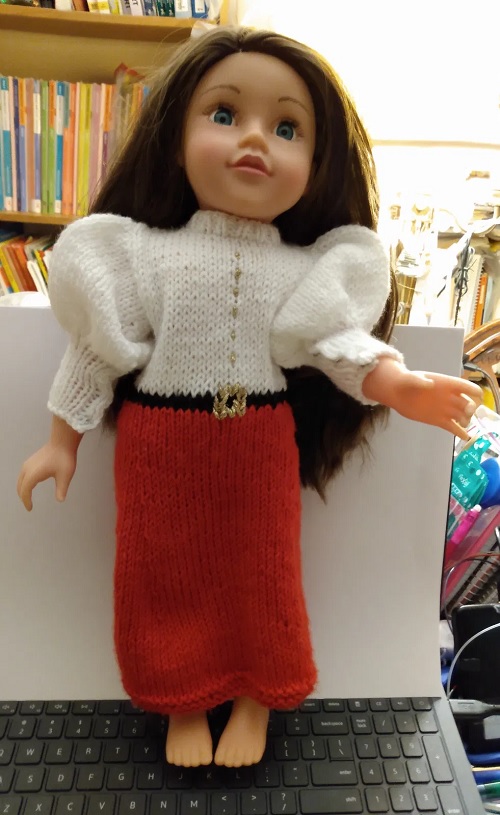 Christmas Toy Dress Free Knitting Patterns 2
