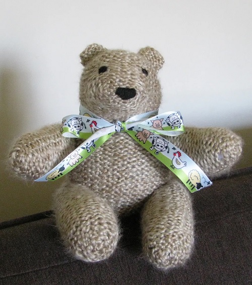 Fat Teddy bear free knitting patterns 3