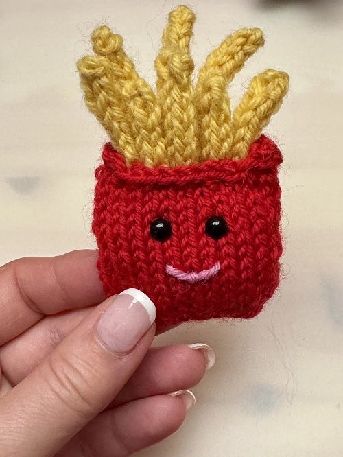 knitted fries