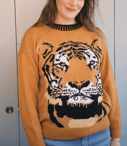Unique Tiger Free Knitting Patterns 3