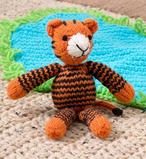 Knit Tracy the Tiger