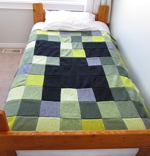 knitted blanket