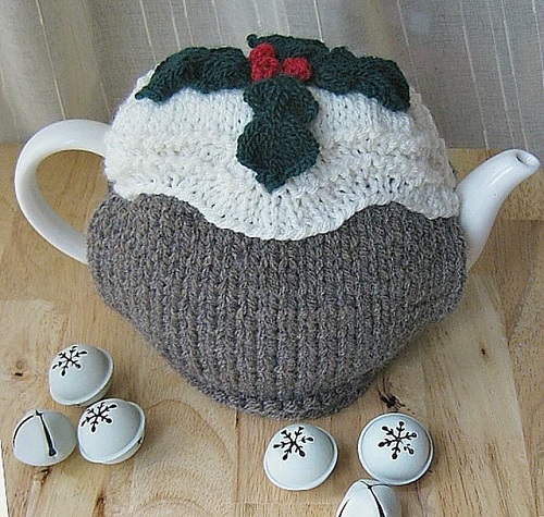 Christmas Pudding Tea Cozy DIY