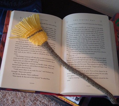 Broomstick Bookmark