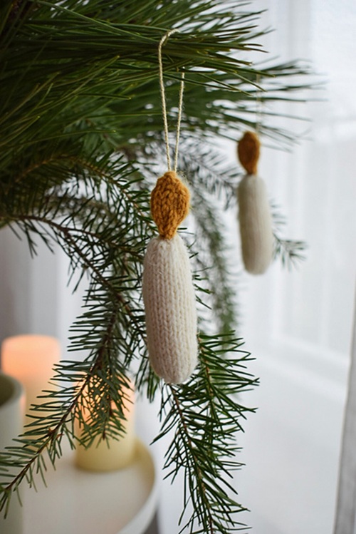 Christmas Tree Candle Ornament