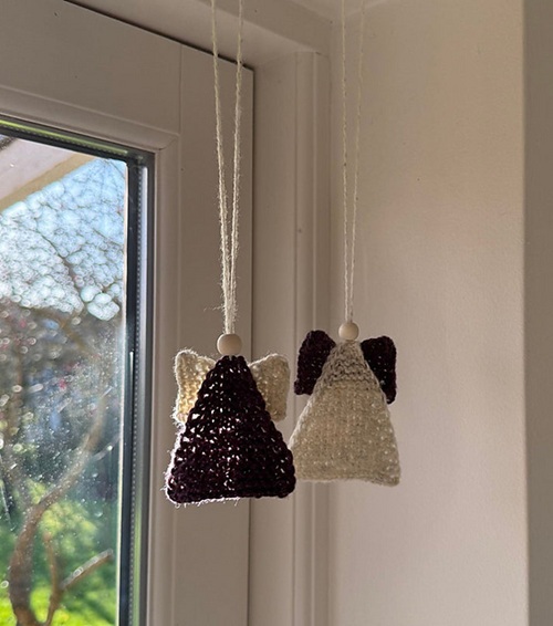Festive Angel Hanging Ornaments