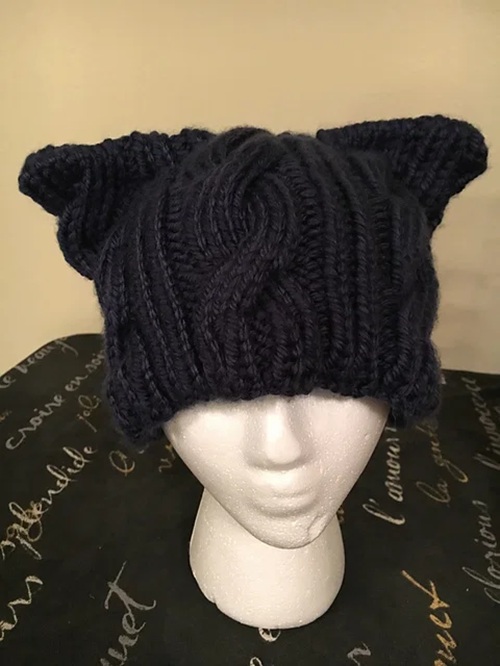 Unique Cabled Cat Free Knitting Patterns 2