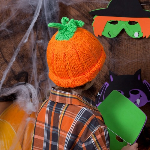 Unique Pumpkin Accessories Free Knitting Patterns 3