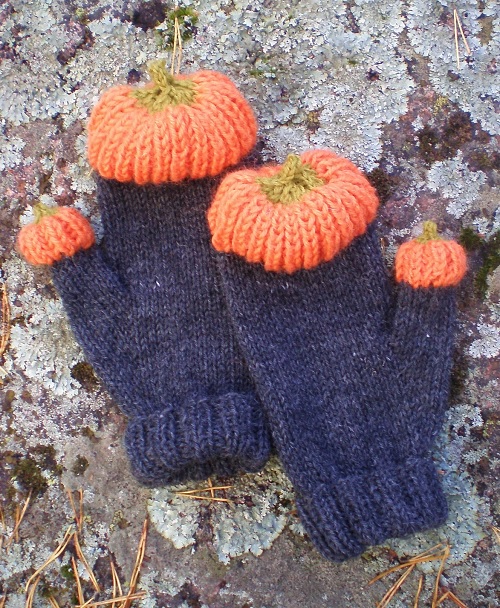 Pumpkin Mittens