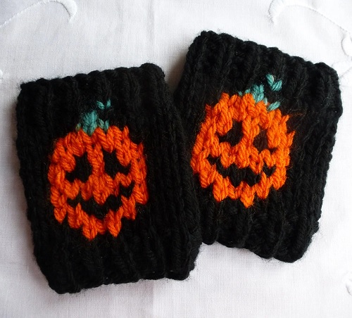 Halloween Pumpkin Cuffs